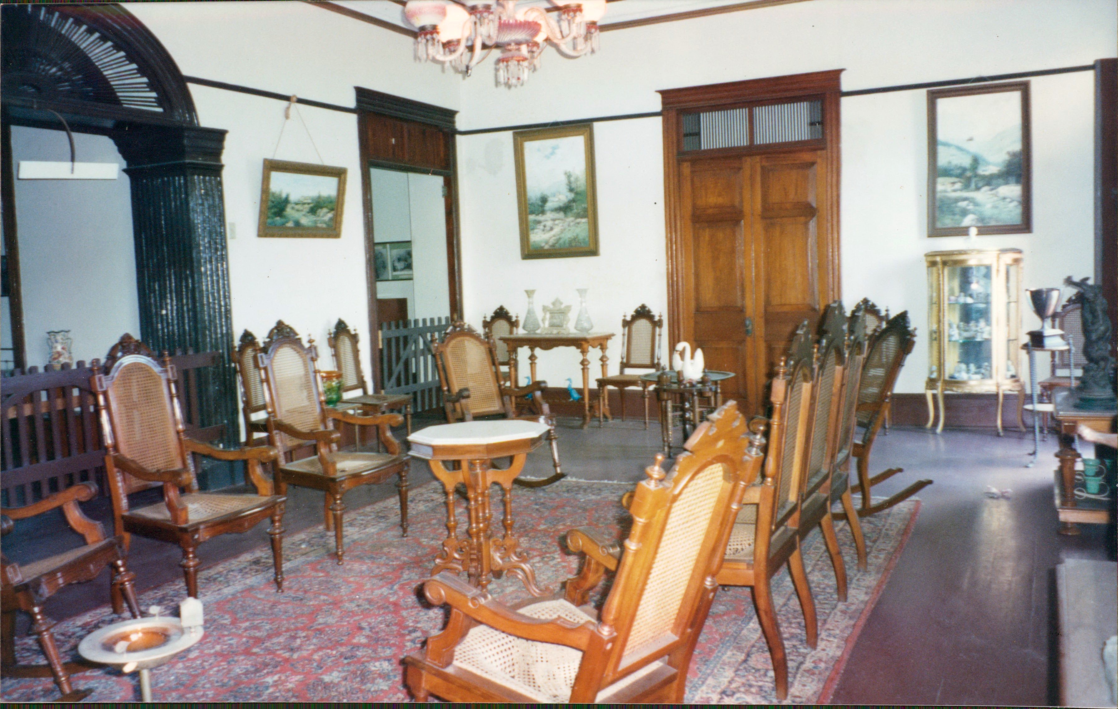 Sala de exhibición del Museo Histórico Ramón Rivera Bermúdez